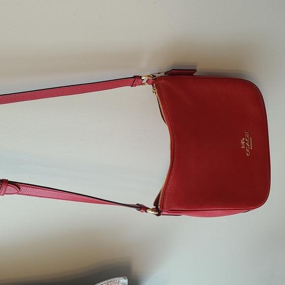 Coach Bags Red Coach Crossbody Poshmark